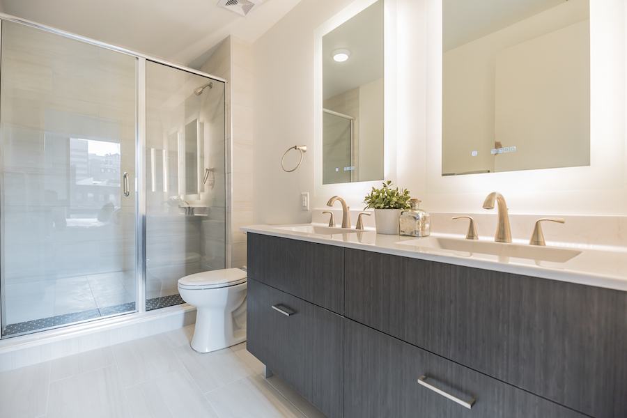 the harper apartment profile model 2br master bath