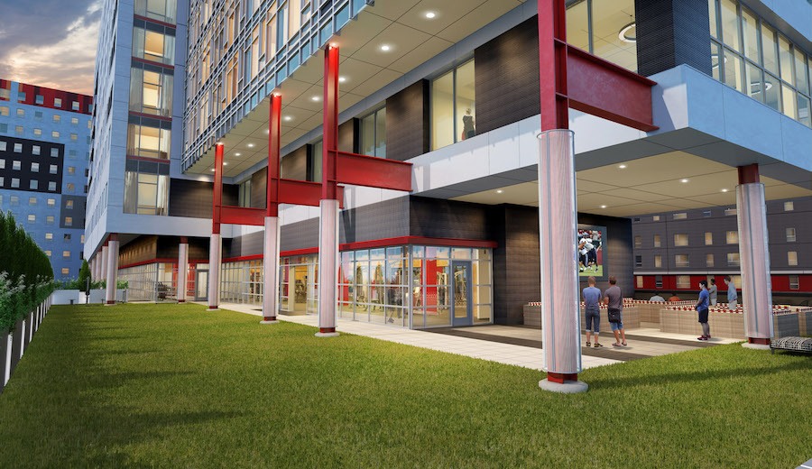 vantage apartment profile fitness center terrace