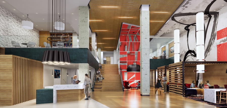 vantage apartment profile lobby