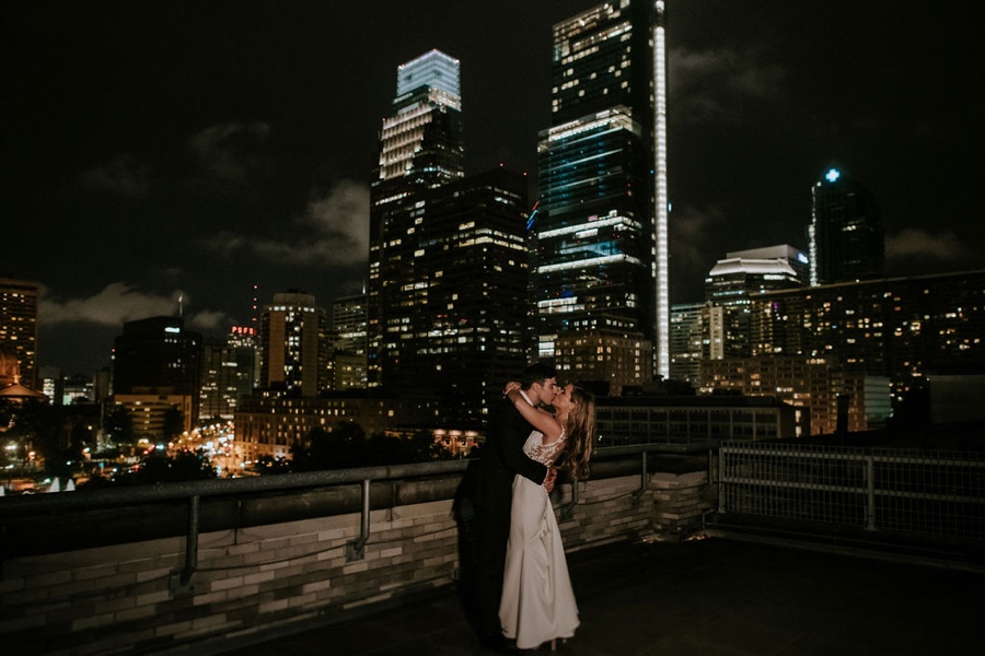 Franklin Institute wedding reception