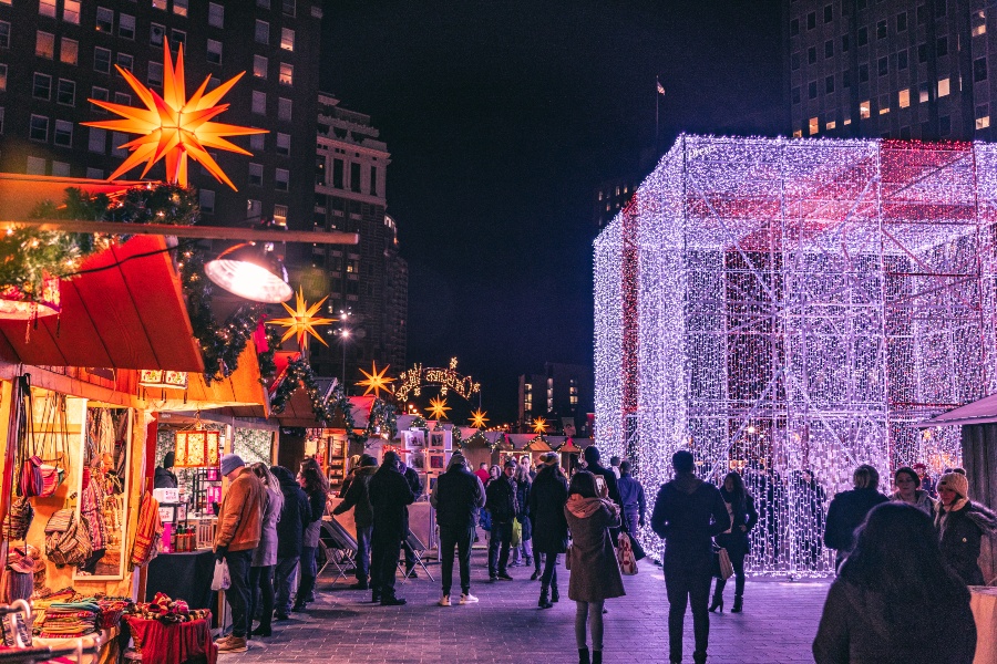 The Present | Photo courtesy of the Christmas Village