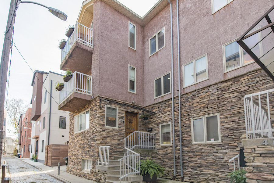 house for sale northern liberties designer townhouse exterior