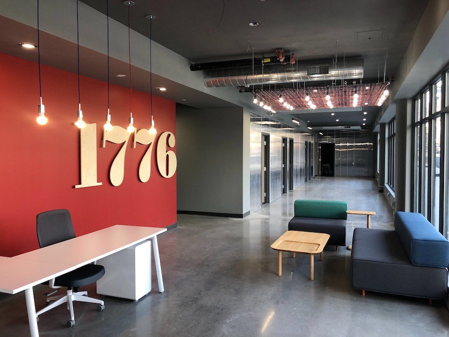 the hub at 31 brewerytown apartment profile 1776 co-working lobby