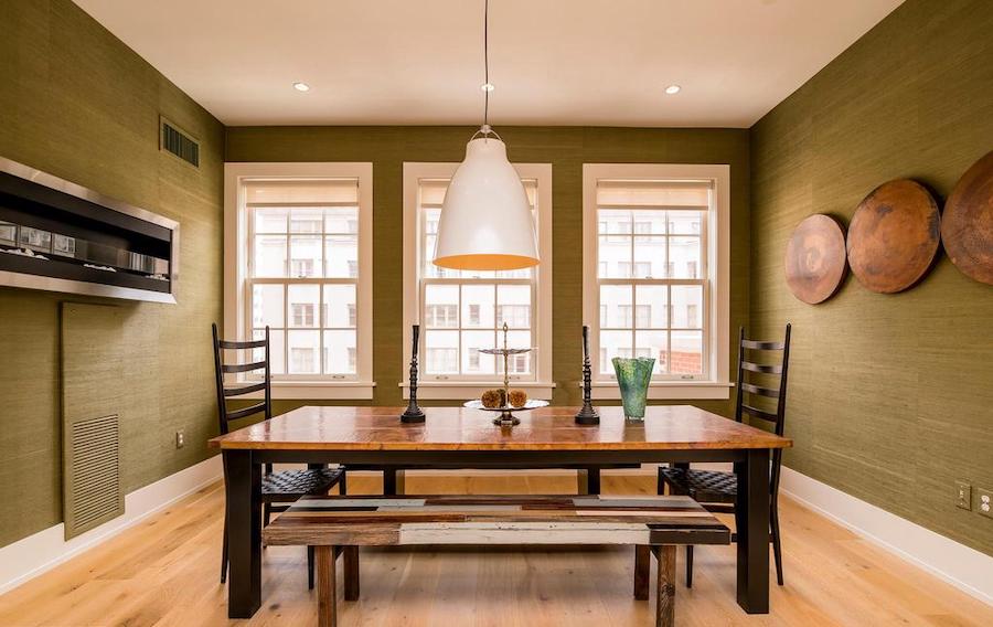 rittenhouse square allison penthouse dining room