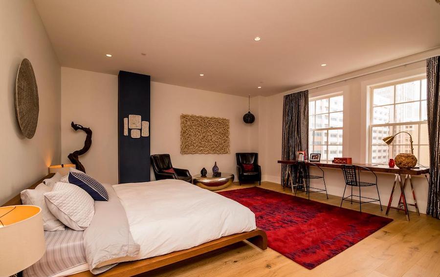 rittenhouse square allison penthouse master bedroom