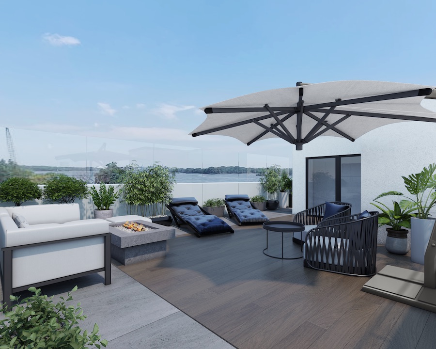 callowhill court roof deck