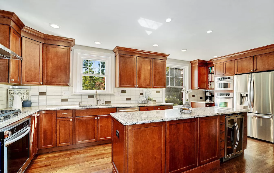 house for sale moorestown expanded cape kitchen