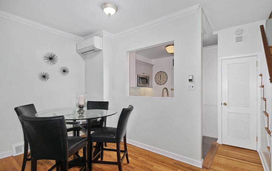 house for sale rittenhouse addison street townhouse dining room