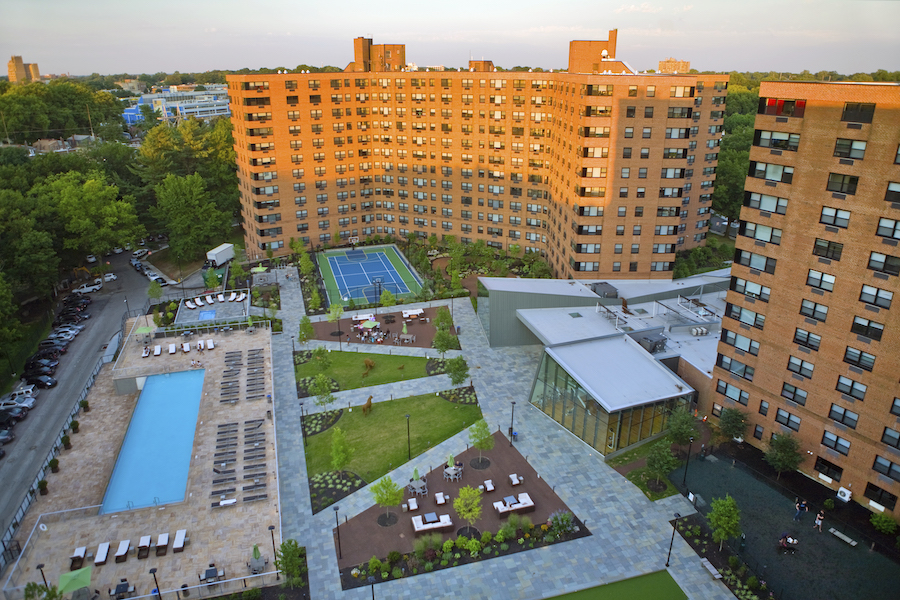 rittenhouse hill aerial of ultimate backyard
