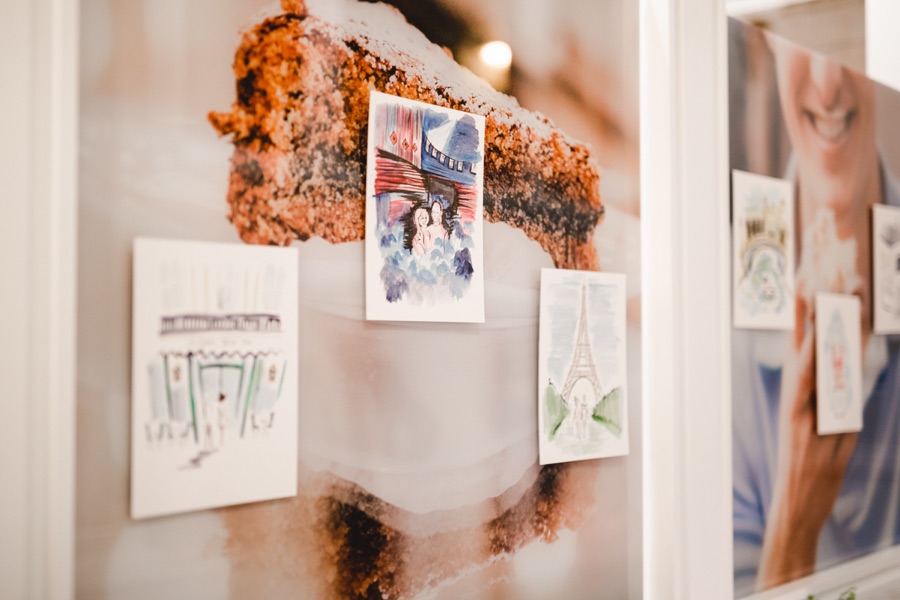 french bakery turned art gallery proposal