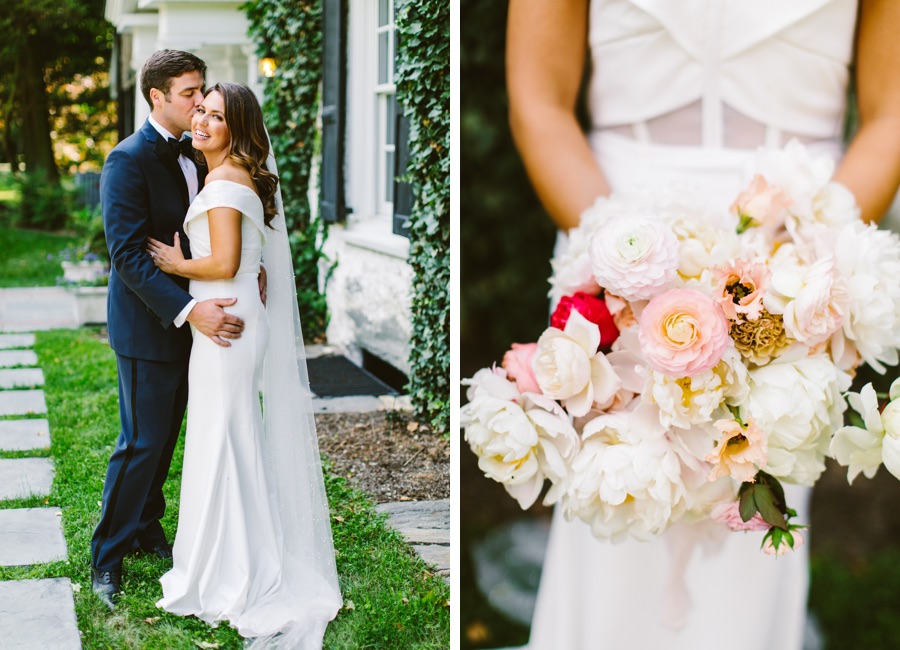 Bride and groom portraits
