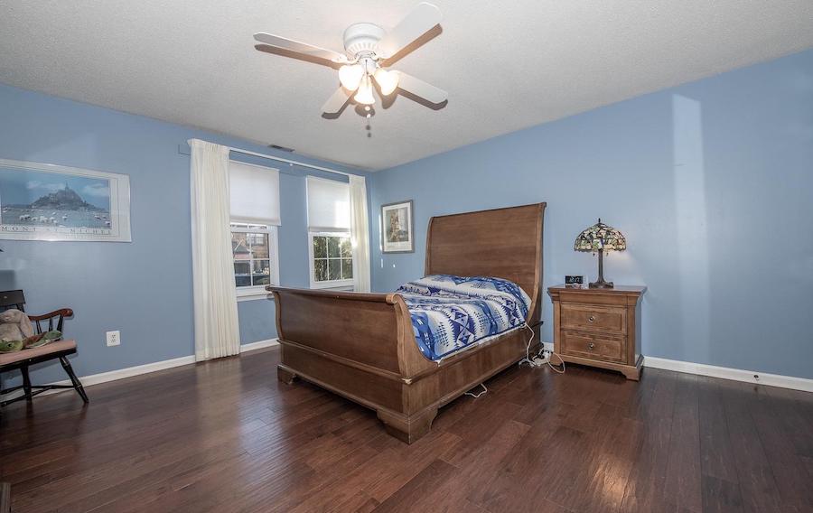 chesterbrook starter condo master bedroom