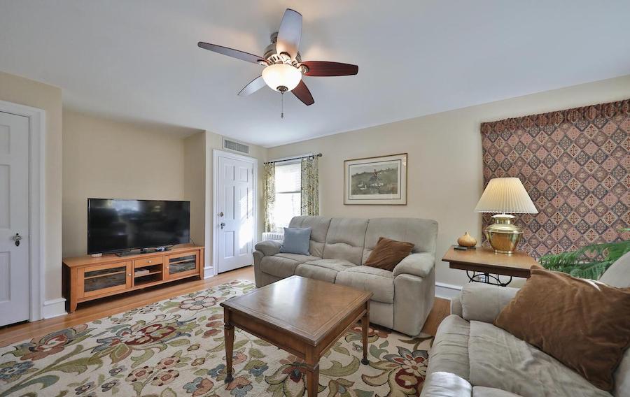 east falls colonial family room (master bedroom)