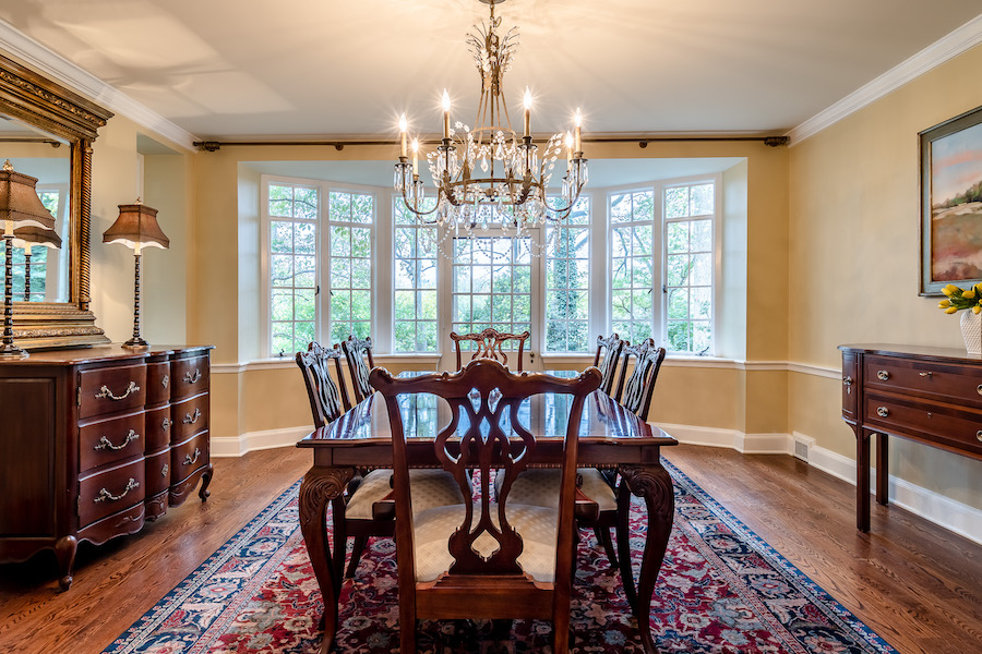 house for sale haverford emlen evans house dining room