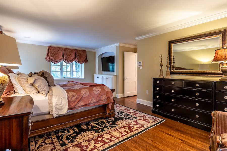 haverford emlen evans house master bedroom