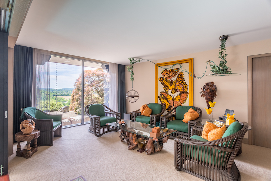 sinking spring hilltop mansion guest suite living room