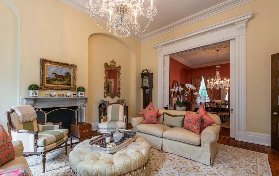 house for sale society hill federal townhouse living room