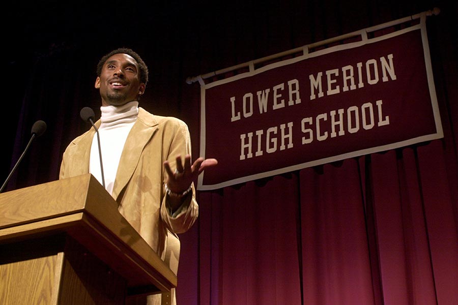 Kobe Bryant at Lower Merion