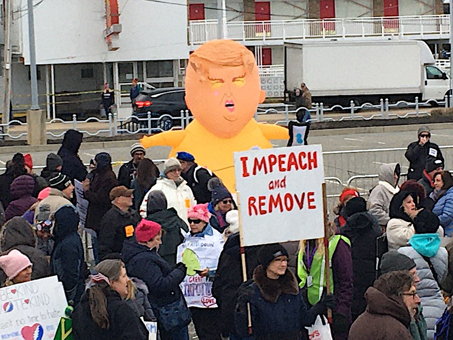 trump rally protest wildwood