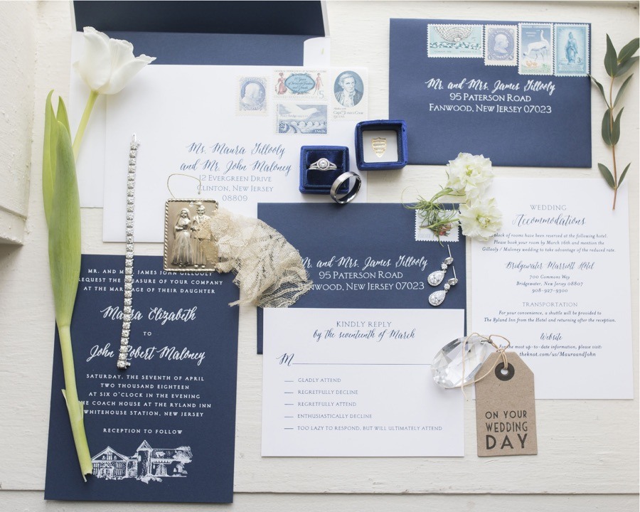 casa papel wedding invitation