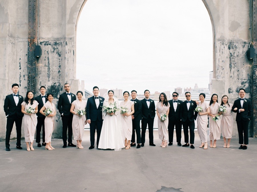 Cherry Street Pier wedding portraits