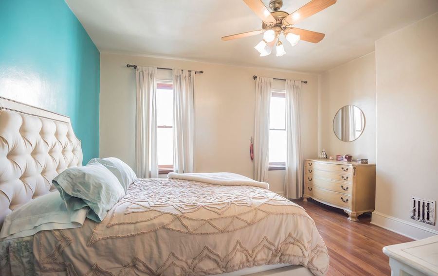 point breeze reclaimed row bedroom