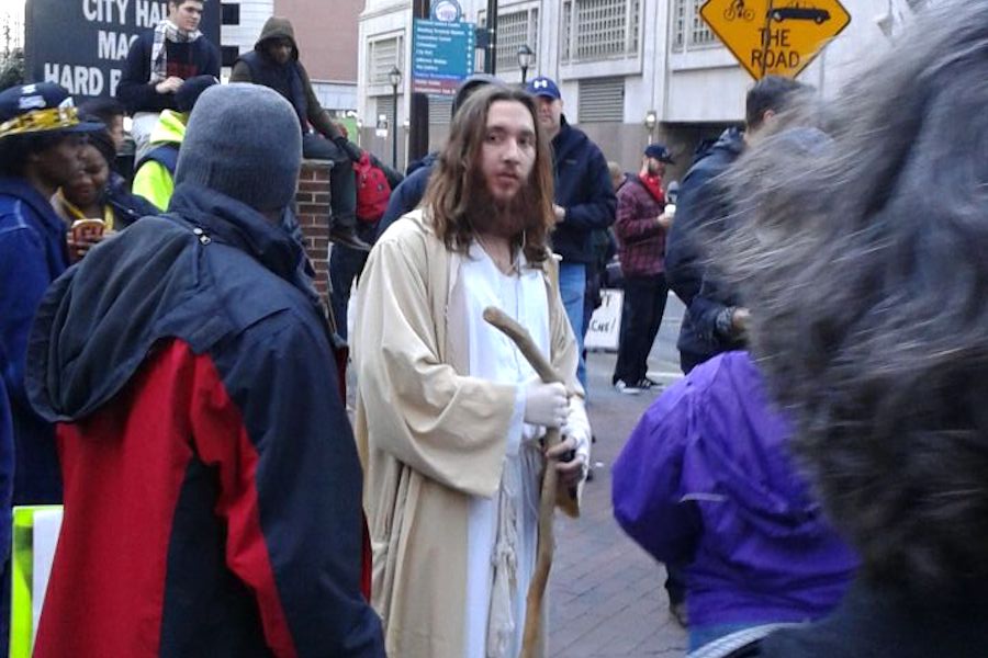 philly jesus lawsuit cops