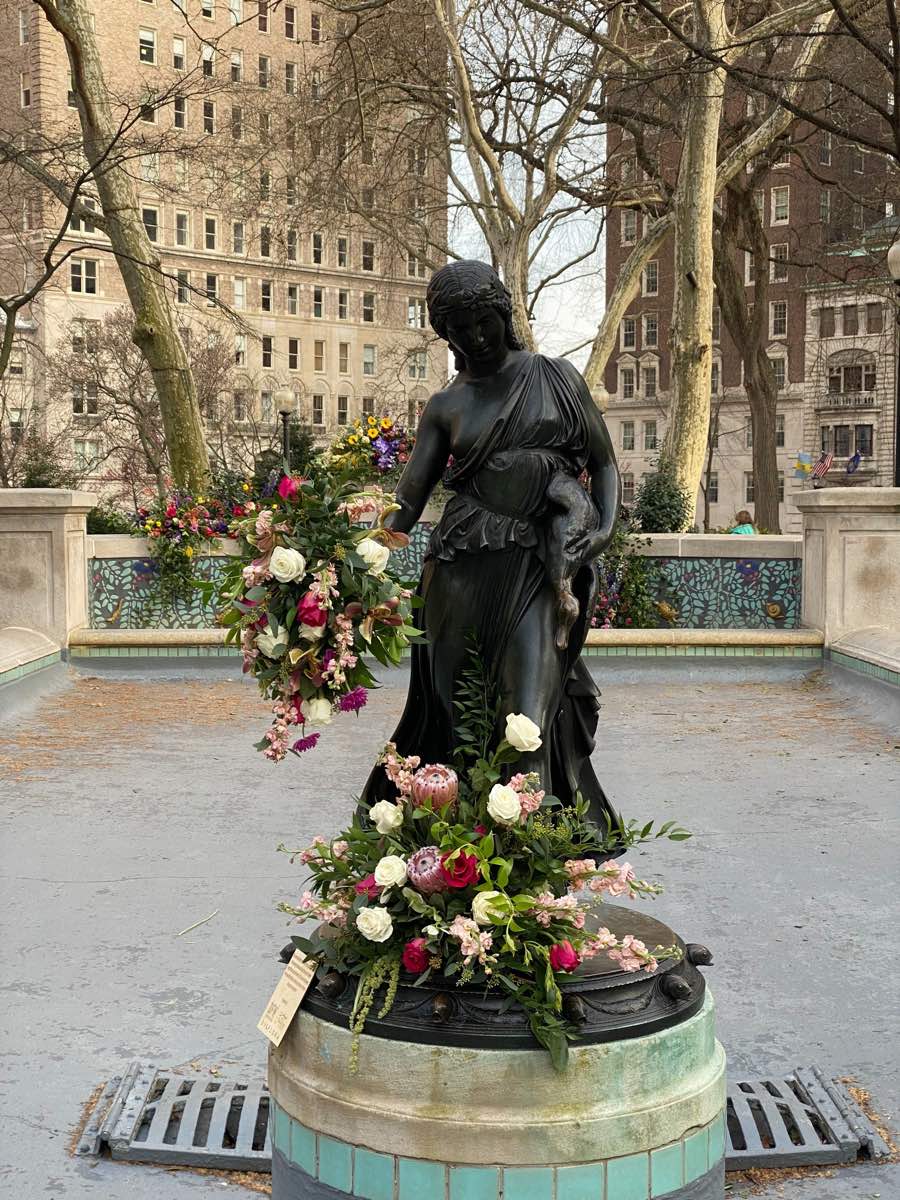 rittenhouse square flower bomb