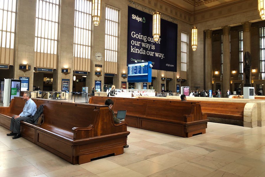 30th Street Station amid the coronavirus in Philadelphia