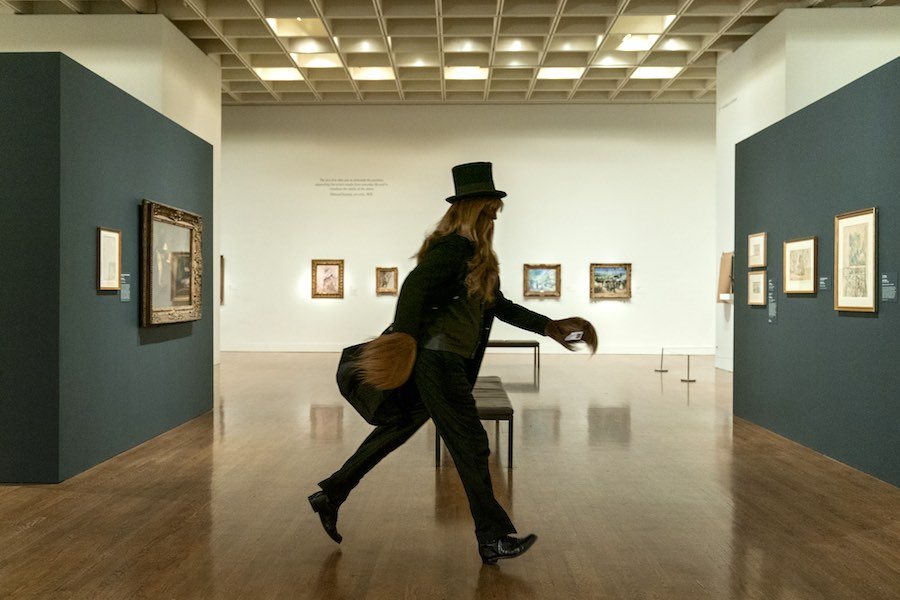 bigfoot in the philadelphia museum of art in dispatches from elsewhere