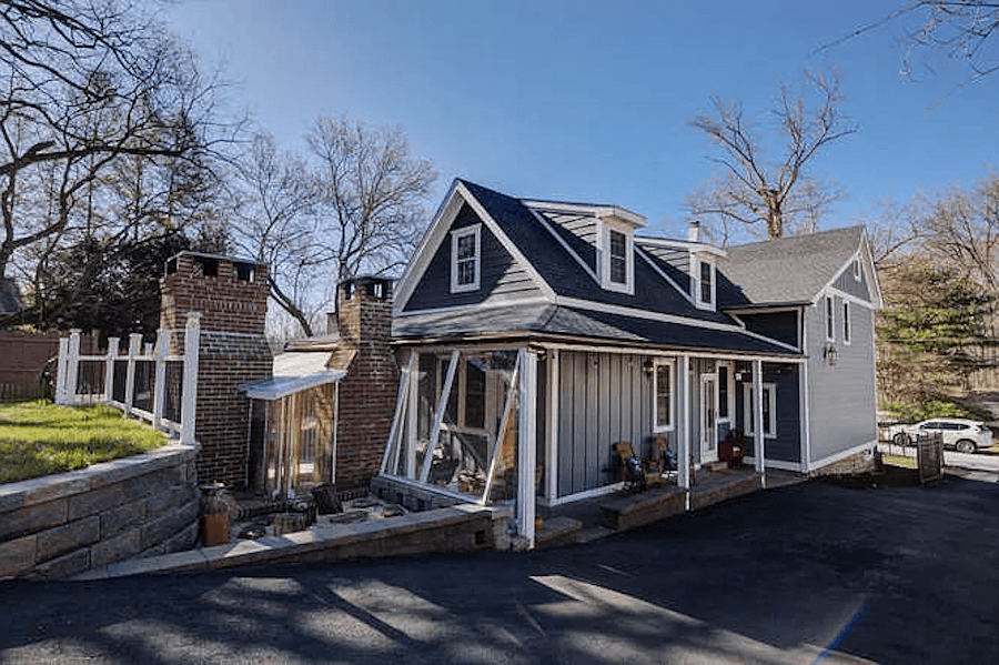 kennett square expanded farmhouse exterior rear