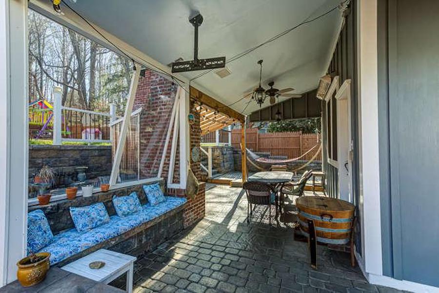 kennett square expanded farmhouse back porch