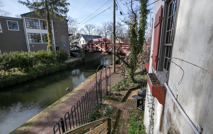 delaware canal from office space rear entrance