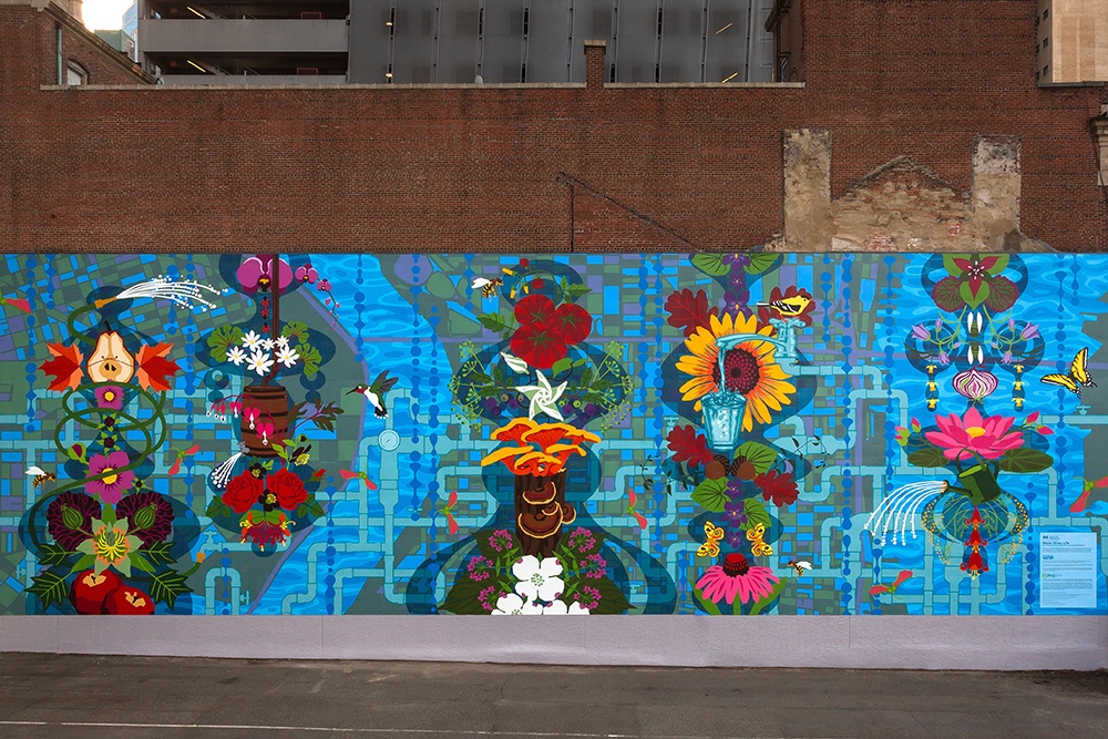 Water Gives Life mural