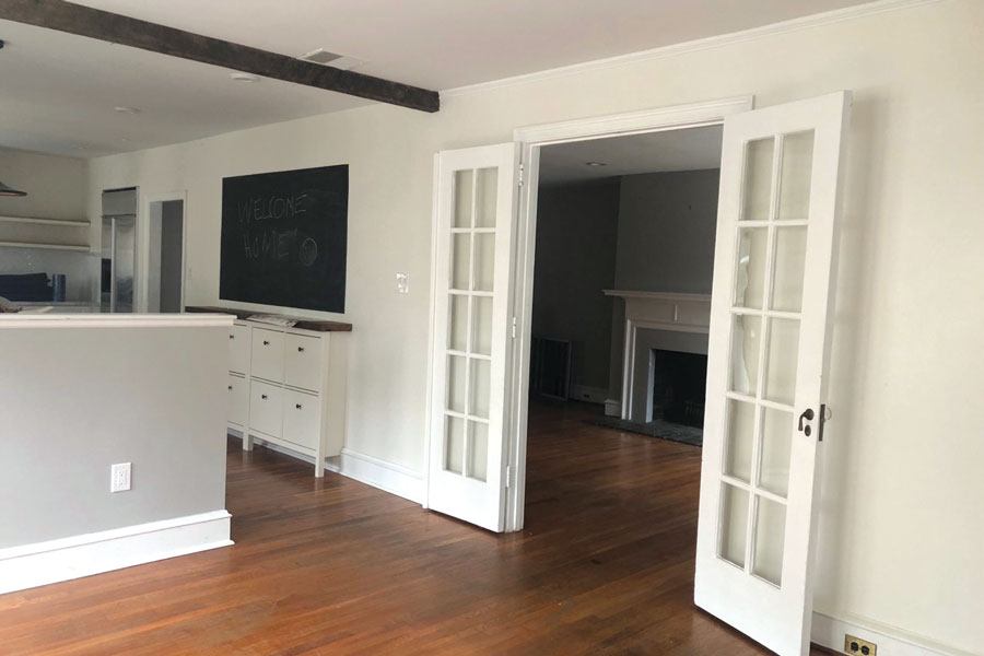 open concept kitchen
