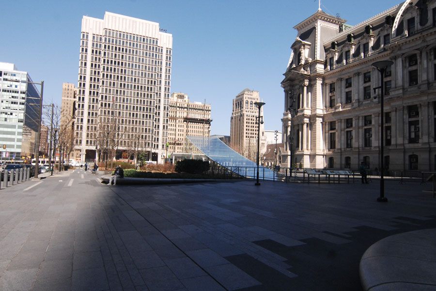philadelphia coronavirus shutdown photos