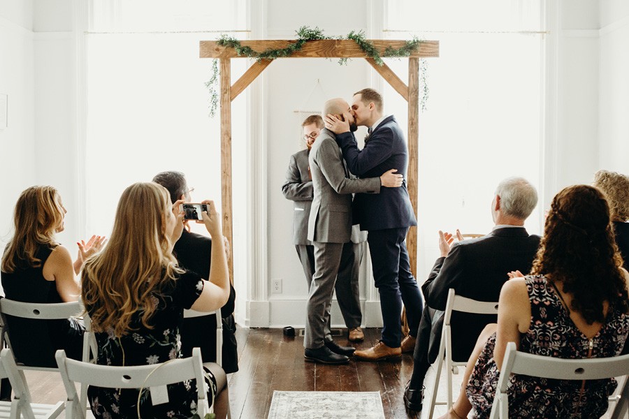 small wedding ceremony