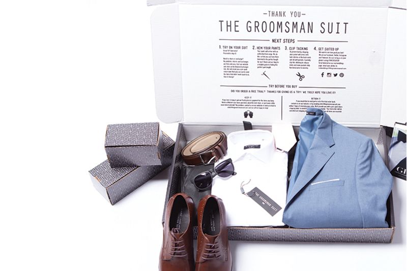 the groomsman suit