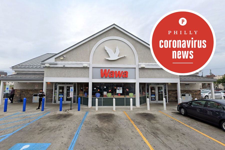 coronavirus comes to this wawa in philadelphia