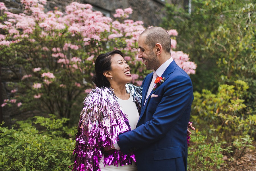Awbury Arboretum wedding