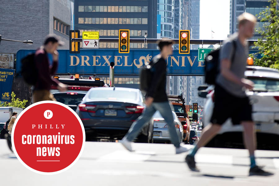 drexel campus in philadelphia before the coronavirus hit campus, which is now closed, leading to a lawsuit