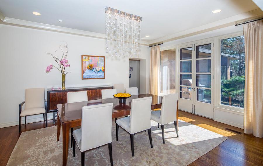 house for sale bryn mawr midcentury ranch dining room