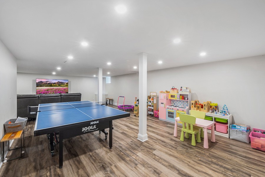 basement playroom