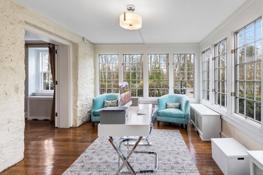 house for sale updated bryn mawr colonial house for sale sunroom