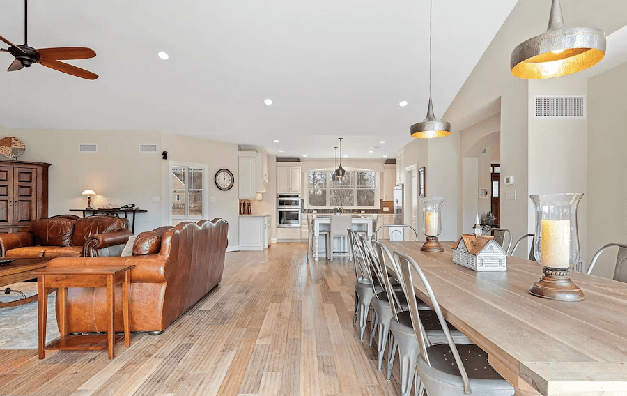 kennett square craftsman house for sale main living area