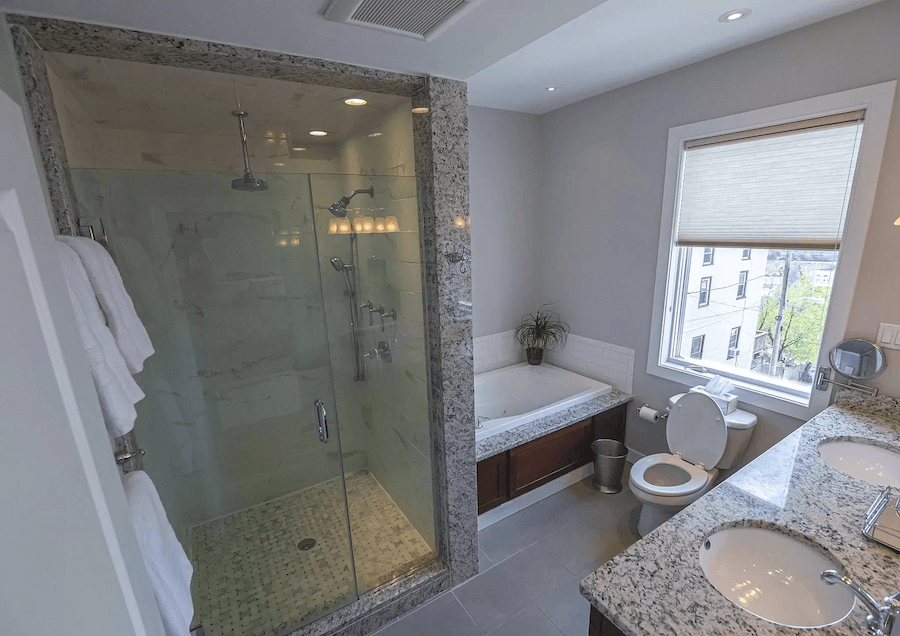 master bathroom