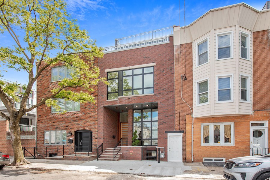 bella vista new construction townhouse for sale exterior front
