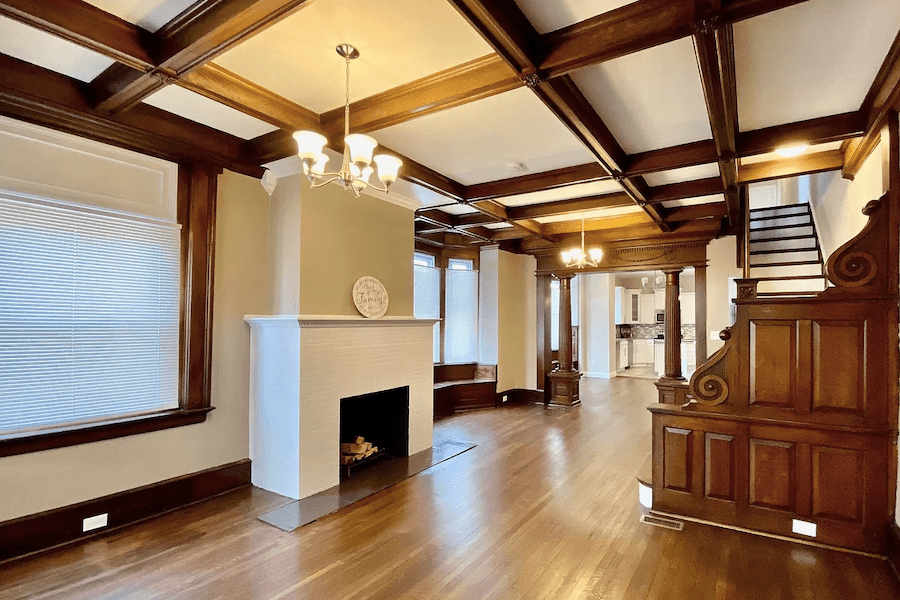rehabbed germantown rowhouse for sale main floor