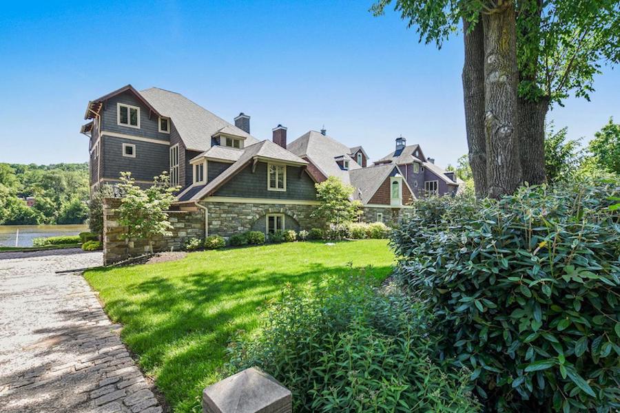 gladwyne riverside house for sale exterior front