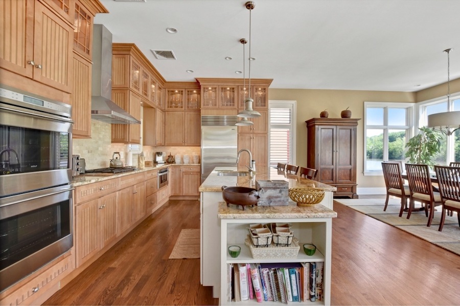 gladwyne riverside house for sale kitchen and dining room